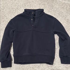 Little Bipsy 1/3 button front sweatshirt- 4/5